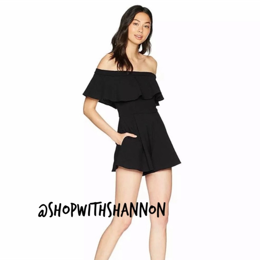 Black halo Penelope playsuit jumpsuit romper